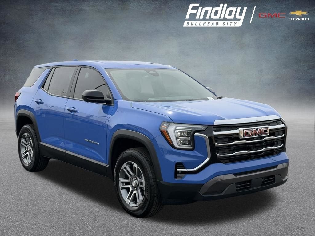 2026 GMC Terrain Elevation in Rapids Metallic — front three-quarter view
